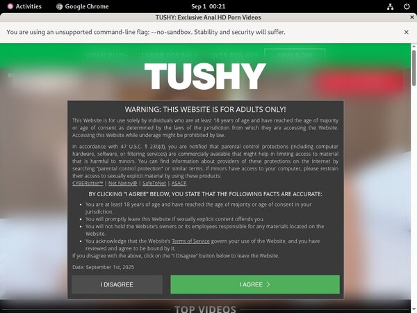 Tushy Bypass