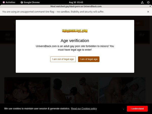 Universblack.com With Cash