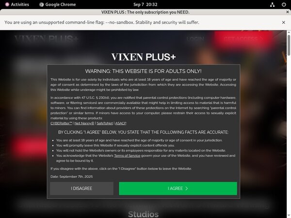 Use Vixen Plus Discount Link