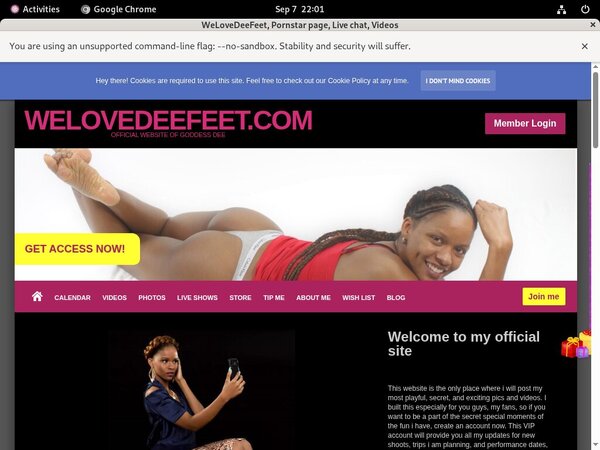 WeLoveDeeFeet Forum