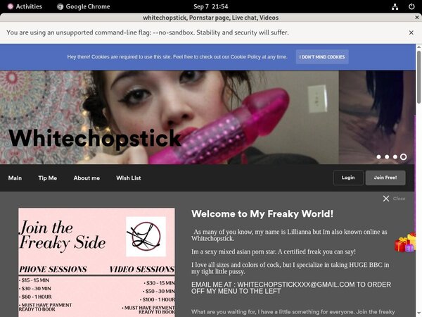 Whitechopstick Accounts And Password