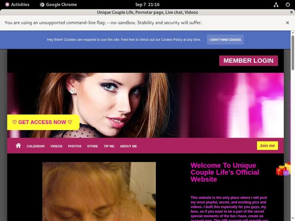 Get UniqueCoupleLife Trial Membership