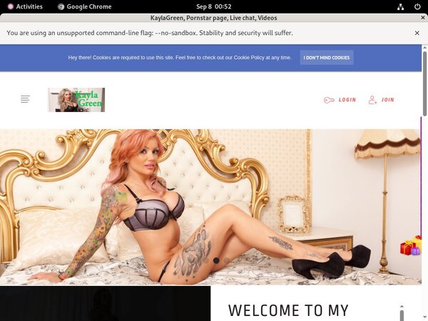 KaylaGreen Join Page