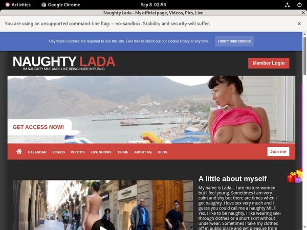 Naughty-lada.com Free Trial Pass