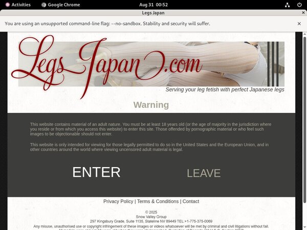 Legs Japan Renew Subscription