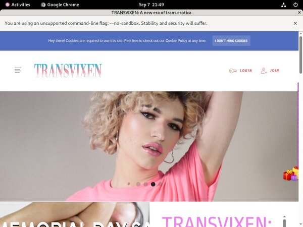 TransVixen Login Details