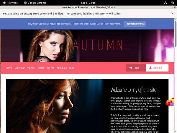Twitter Autumn.demo.modelcentro.com