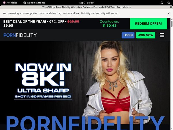 Pornfidelity.com With Bank Account